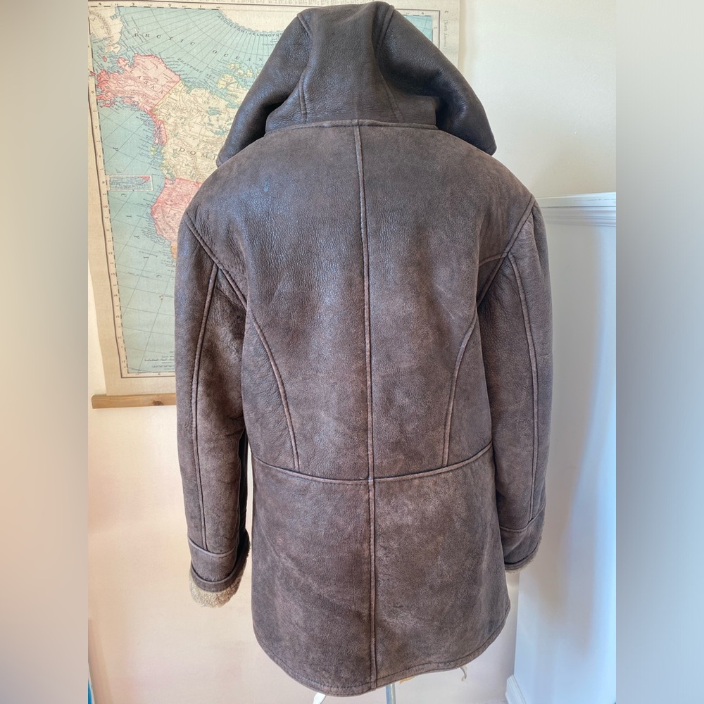 Vintage Original Shearling Coat - Picture 5 of 10